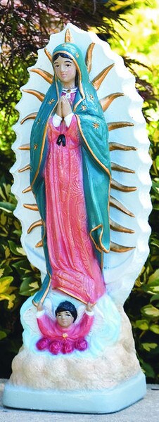 Statue Cast Stone Our Lady Of Guadalupe